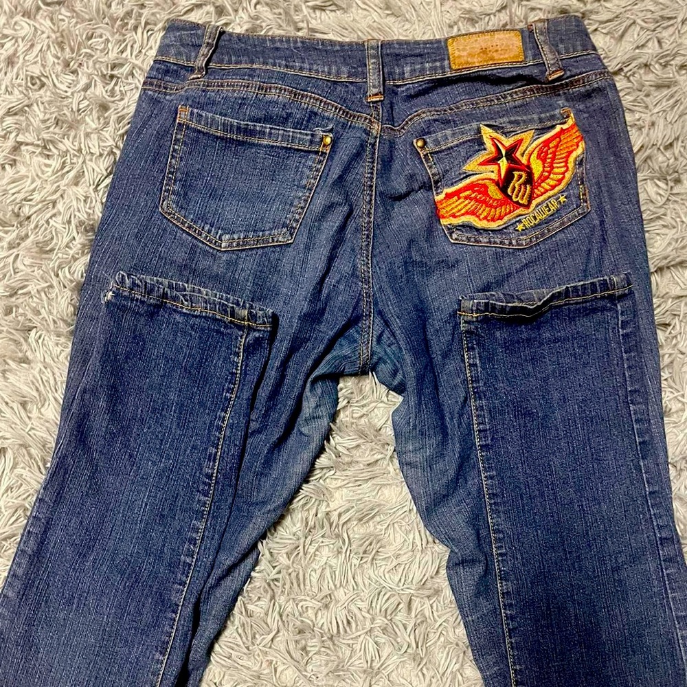 Low rise Rocawear jeans